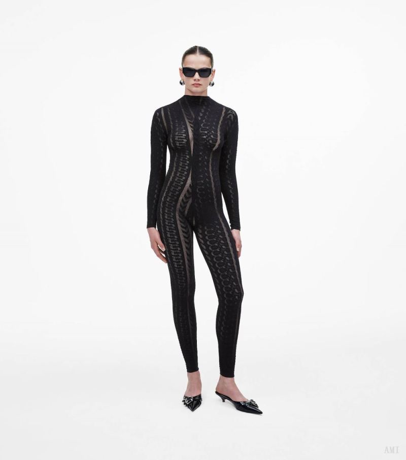 Marc Jacobs |Combinaison sans couture - Noir |France Outlet